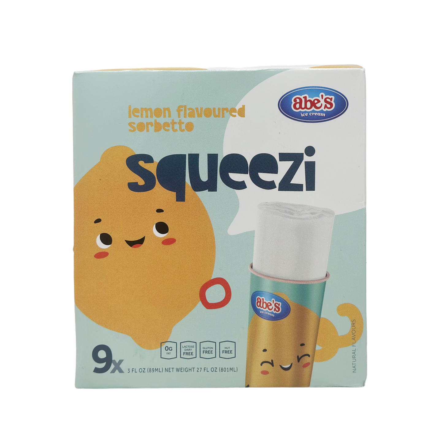 Abe's Squeezi Lemon 9 pack 27 fl oz