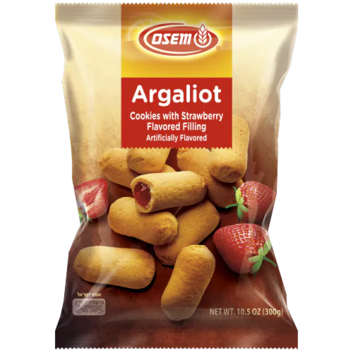 Osem Argaliot Strawberry Cookies 10.5 oz