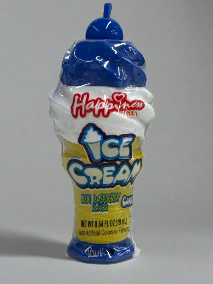 Happiness Ice Cream Blue Raspberry Candy 0.64 oz