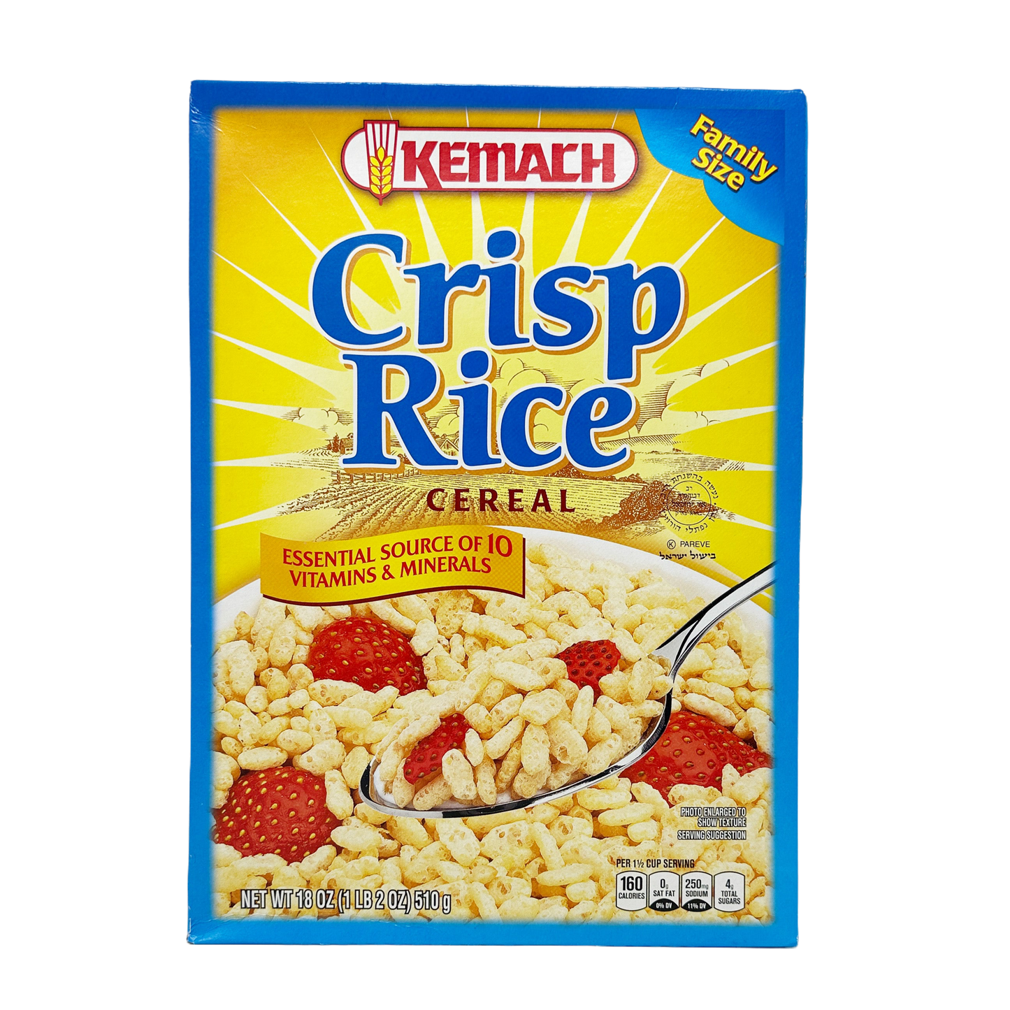 Kemach Crisp Rice 18 oz