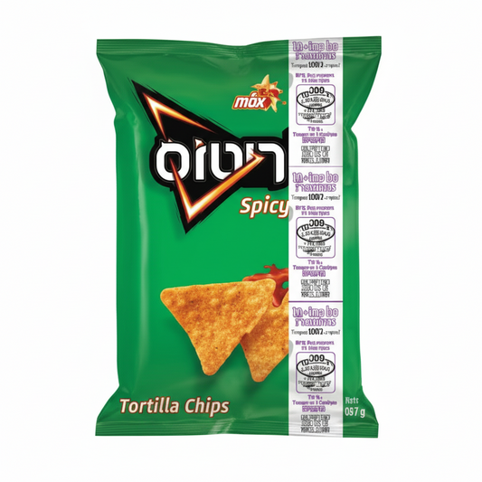 DORITOS SPICY SOUR TORTILLA CHIPS 6.5oz - Passover Kitniyot