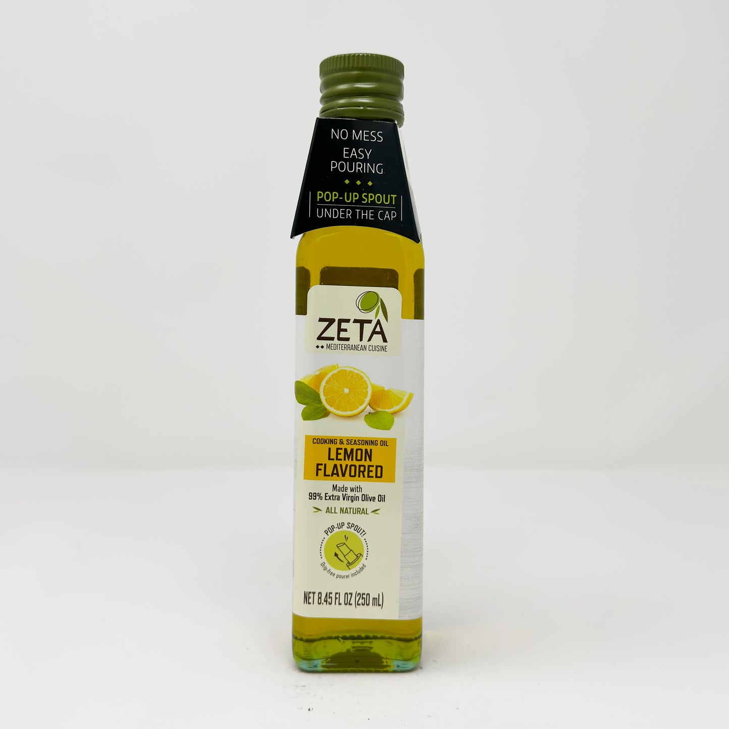 Zeta Lemon Flavored Extra Virgin Olive Oil 8.45 fl oz