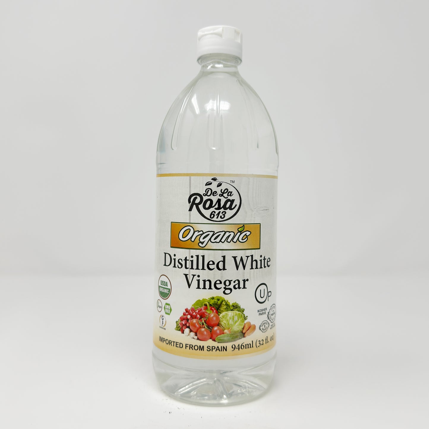 De La Rosa Organic Distilled White Vinegar 32 fl oz