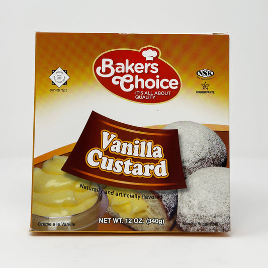 Bakers Choice Vanilla Custard 12 oz