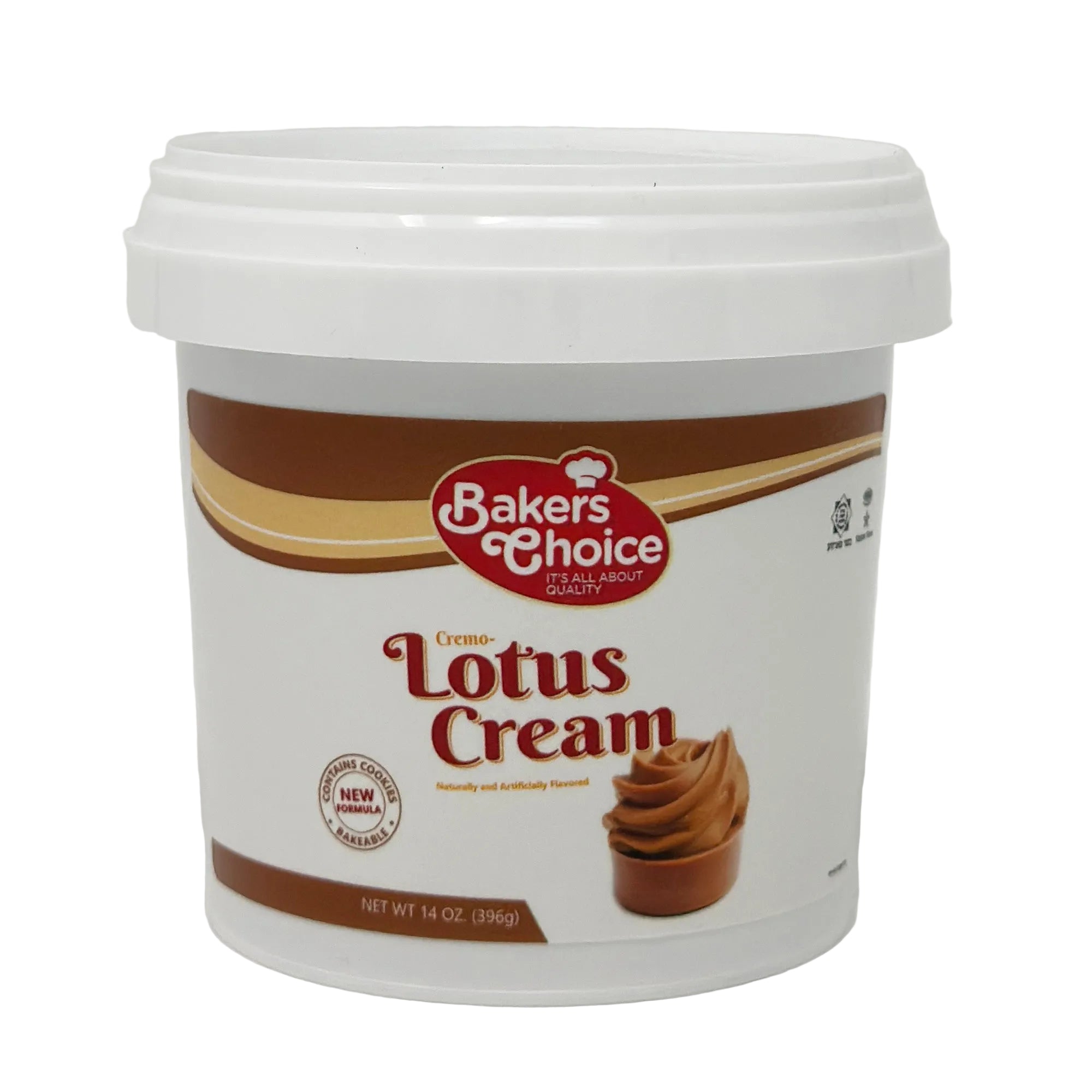 Bakers Choice Lotus Cream 14 oz– Miami Kosher Food