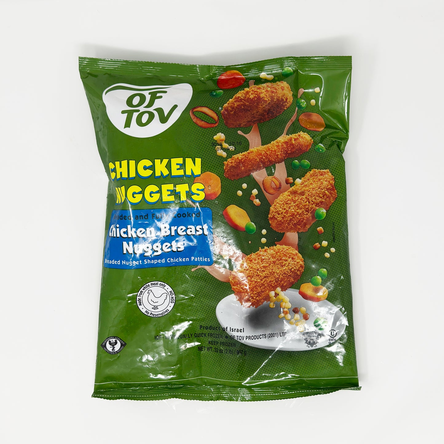 Of Tov Chicken Breast Nuggets 32 oz