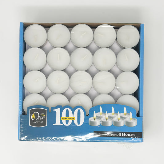 Ohr Tea Lights 100ct