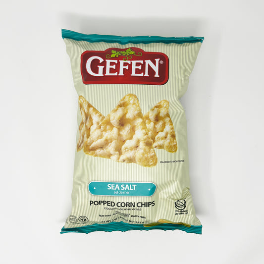 Gefen Sea Salt Popped Corn Chips 5 oz