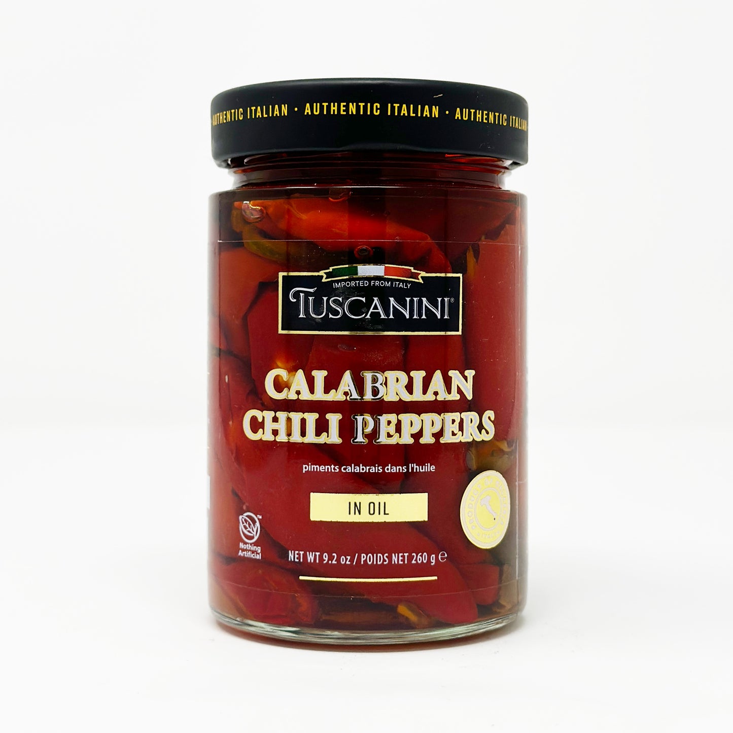 Tuscanini Calabrian Chili Peppers 9.2 oz