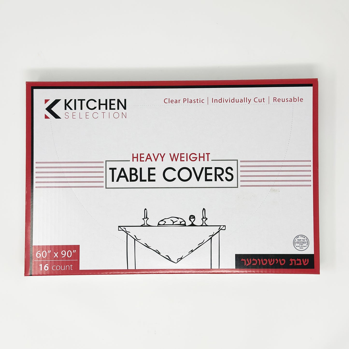 Kitchen Selection Table Covers 60x90 16ct