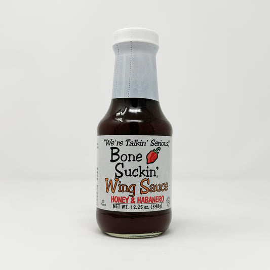 Bone Suckin' Wing Sauce Honey & Habanero 12.25 oz