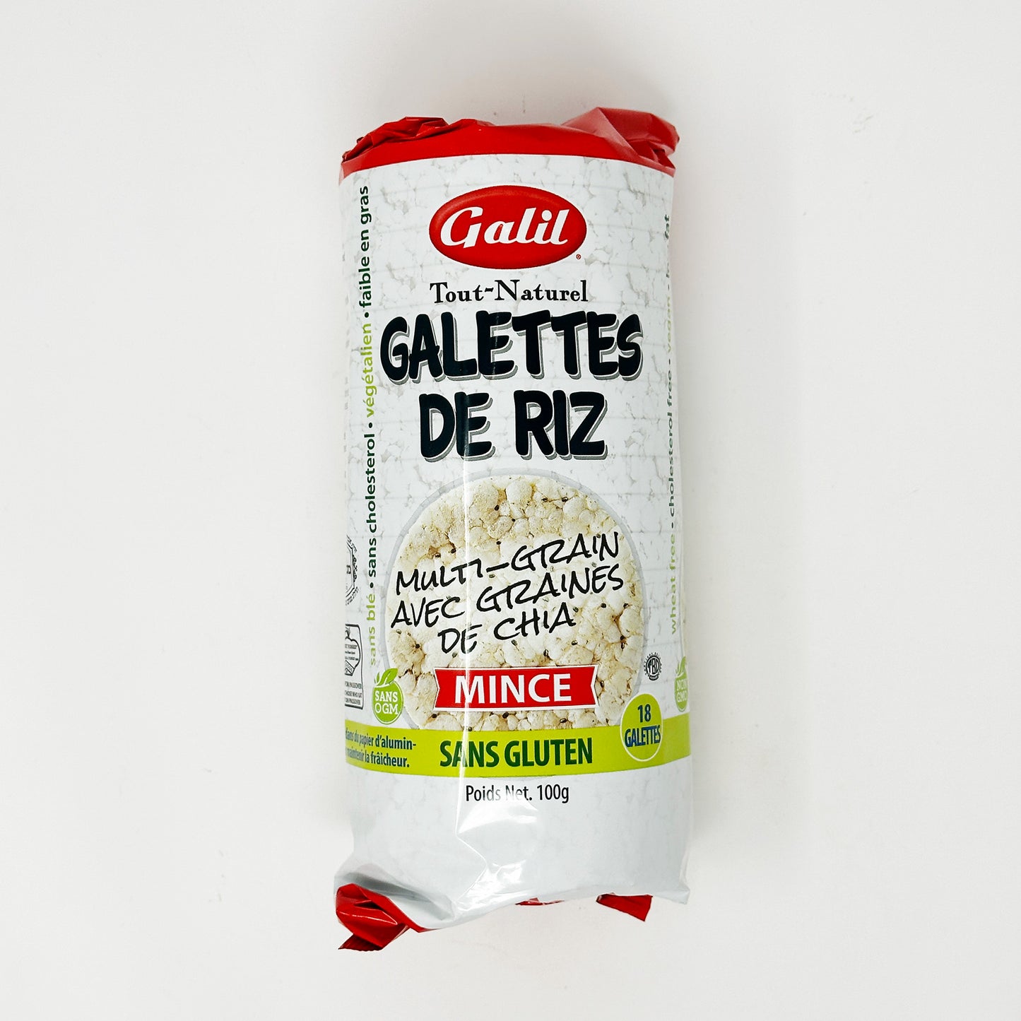 Galil Rice Cakes Multigrain 3.5 oz