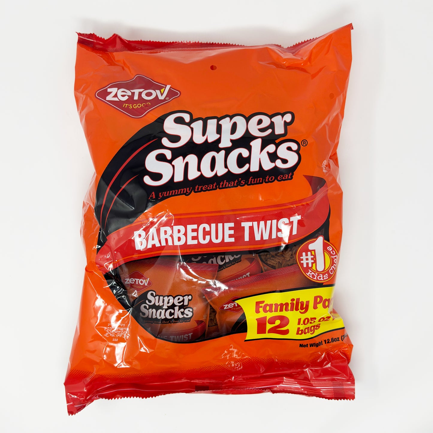 Zetov Super Snacks BBQ Twists Family Pack 12.6 oz