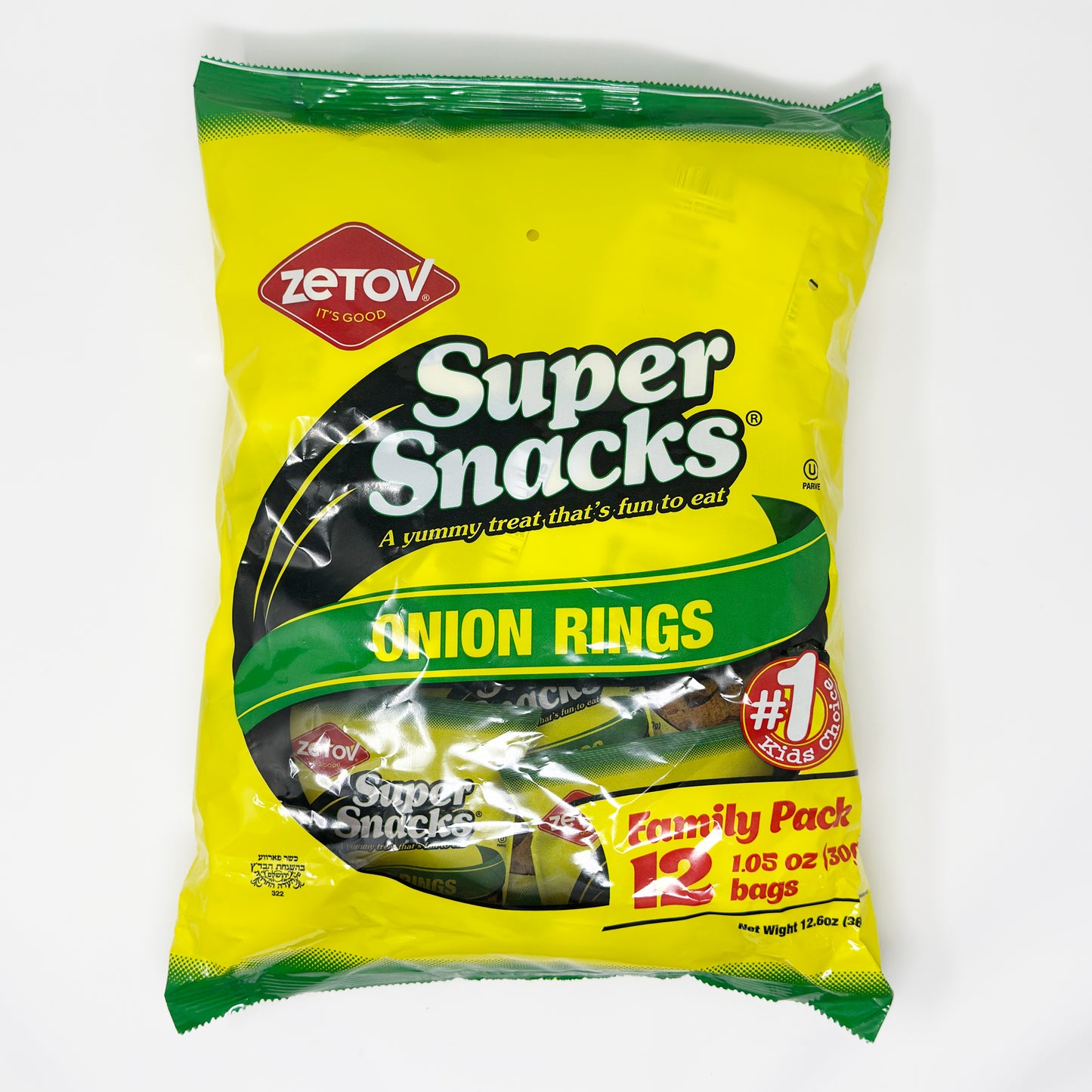 Zetov Super Snacks Onion Rings 12.6 oz