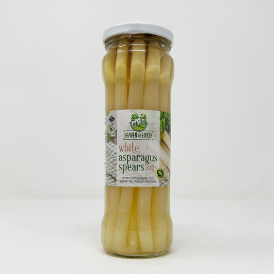Heaven & Earth White Asparagus Spears 12.5 oz