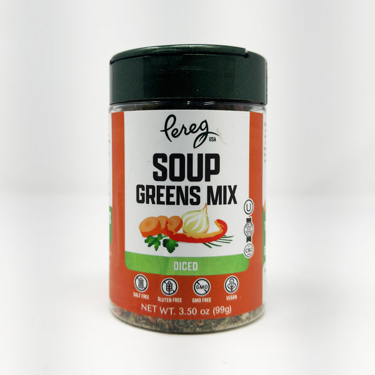 Pereg Soup Green Mix Diced 3.5 oz