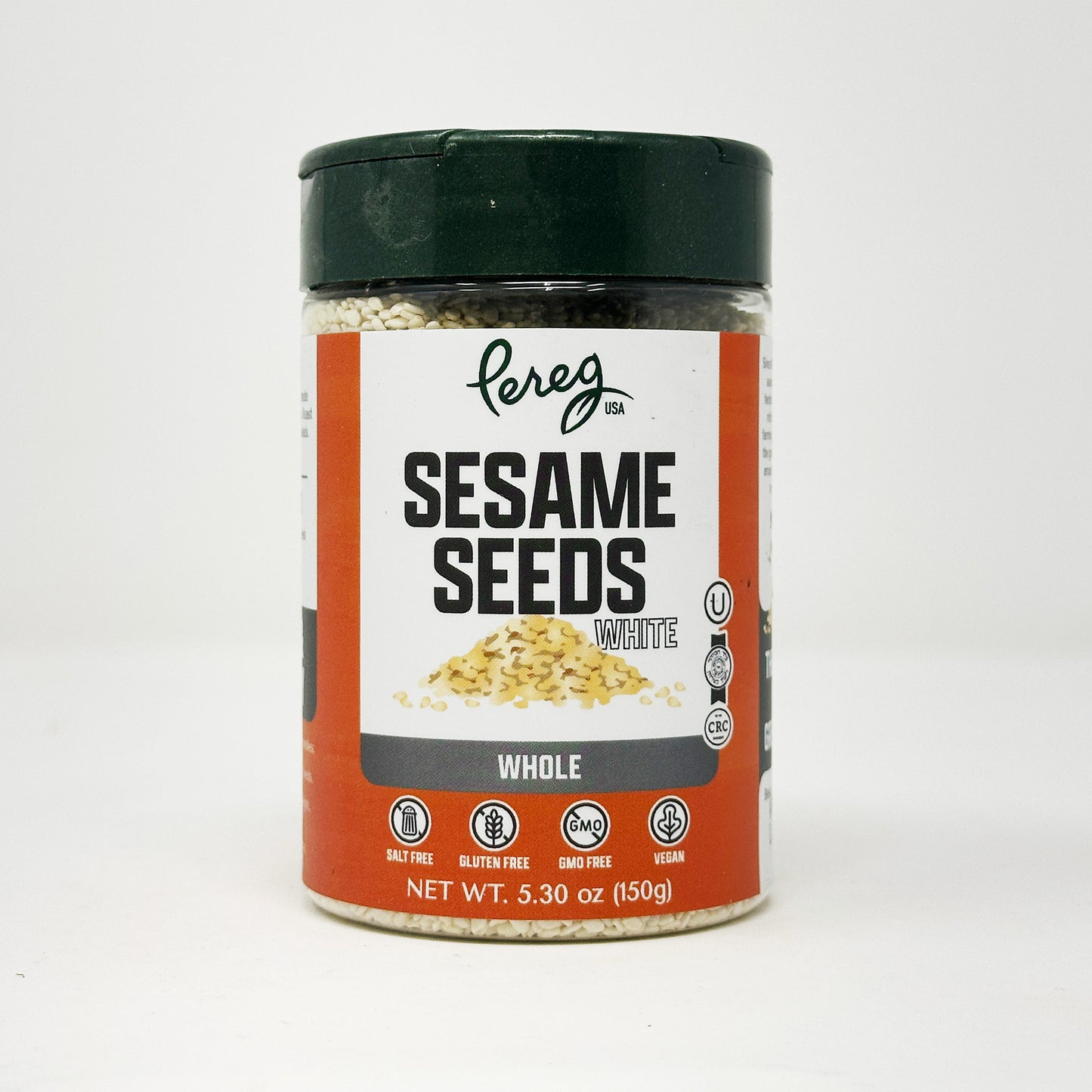 Pereg White Sesame Seeds Whole 5.3 oz