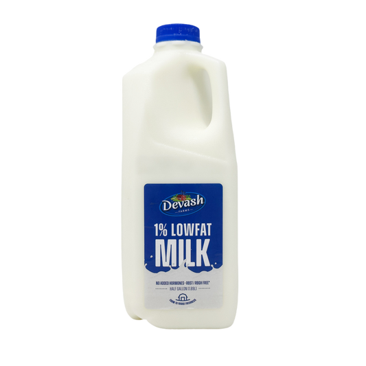 Devash Farms Low Fat Milk 64 oz