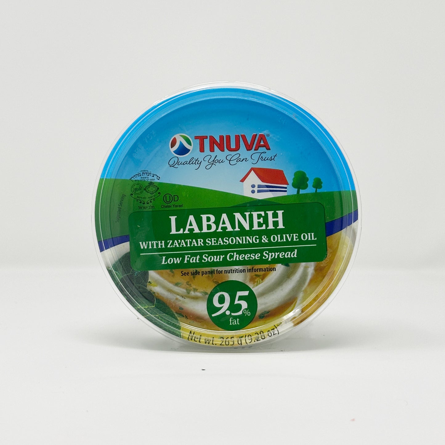 Tnuva Labaneh With Za'atar & Olive Oil 9.5% 9.28 oz