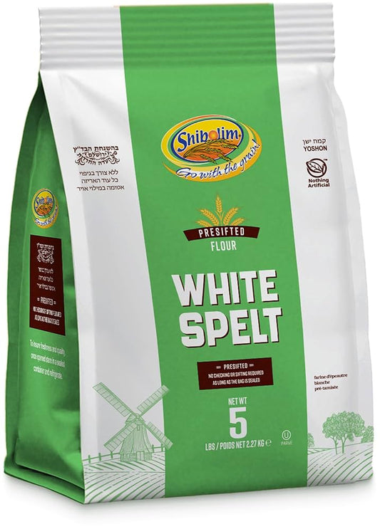 Shibolim White Spelt Flour – 5 lbs
