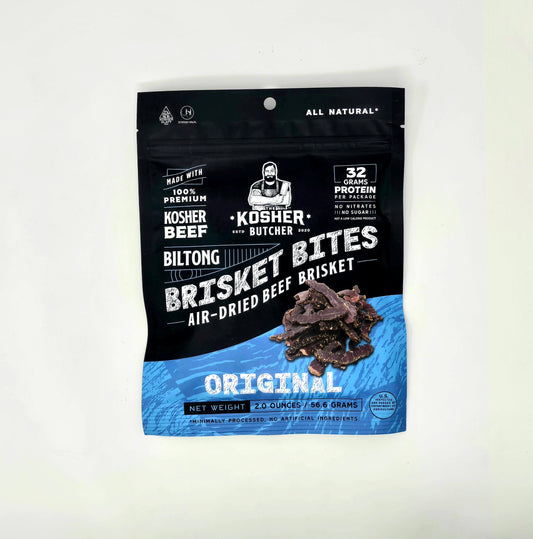 Kosher Butcher Brisket Bites Original 2 oz