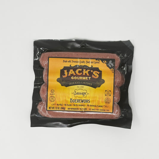 Jack's Gourmet Boerewors 12 oz