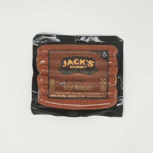 Jack's Gourmet Beef Merguez 12 oz
