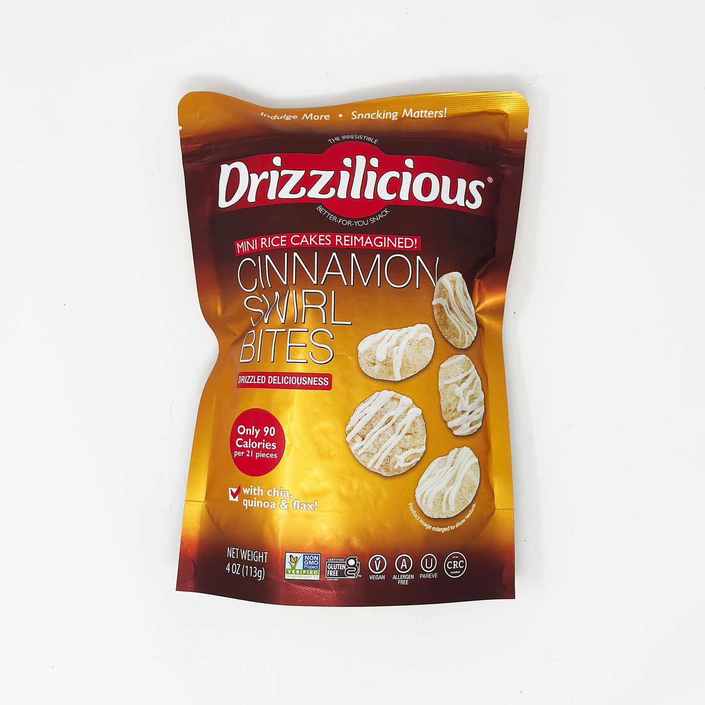 Drizzilicious Cinnamon Swirl Bites 4oz