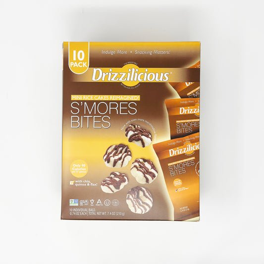 Drizzilicious S'mores Bites 10 Pack 7.4 oz