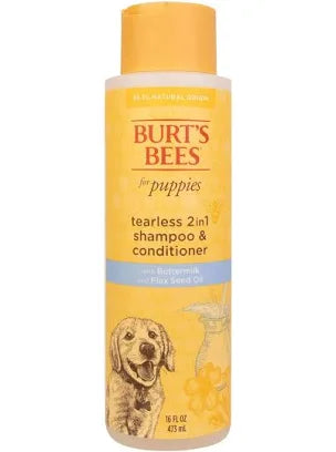 Burt's Bees 2 in 1 Tearless Puppy Shampoo & Conditioner, 16 fl.oz