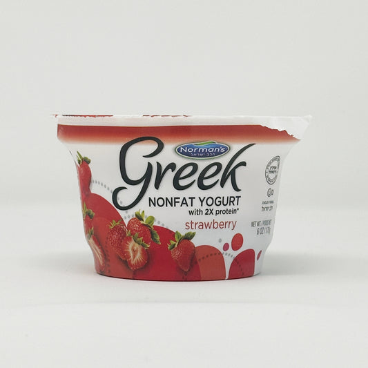 Norman's Greek Yogurt Strawberry 6 oz