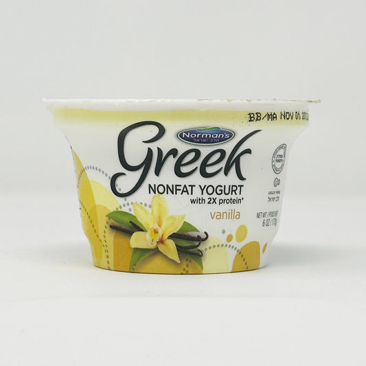 Norman's Greek Yogurt Vanilla 6 oz