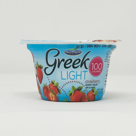 Norman's Greek Light Strawberry 5.3 oz