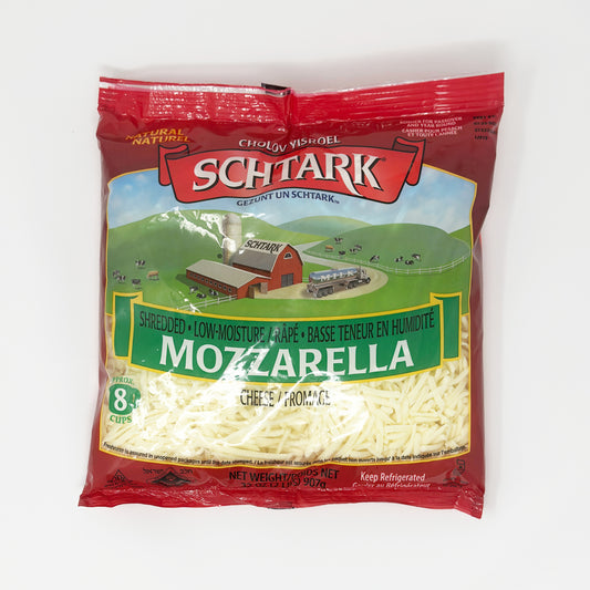 Schtark Shredded Mozzarella 2Lb