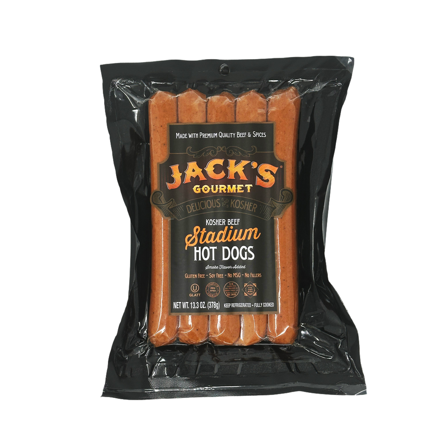 Jack's Gourmet Stadium Hot Dogs 13.3 oz