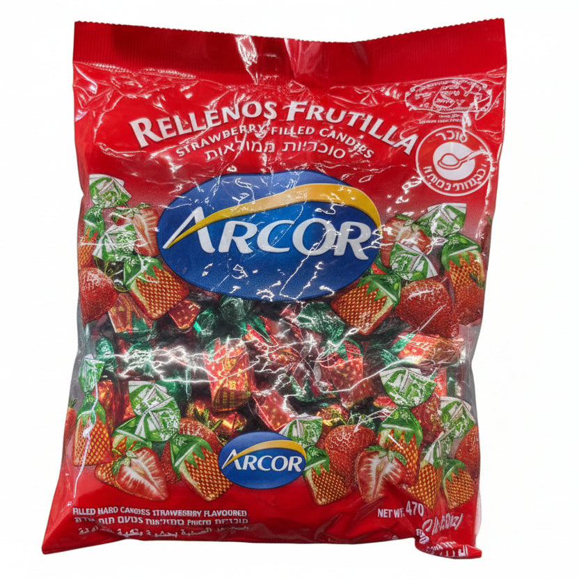 Packaged candy with Arcor branding 