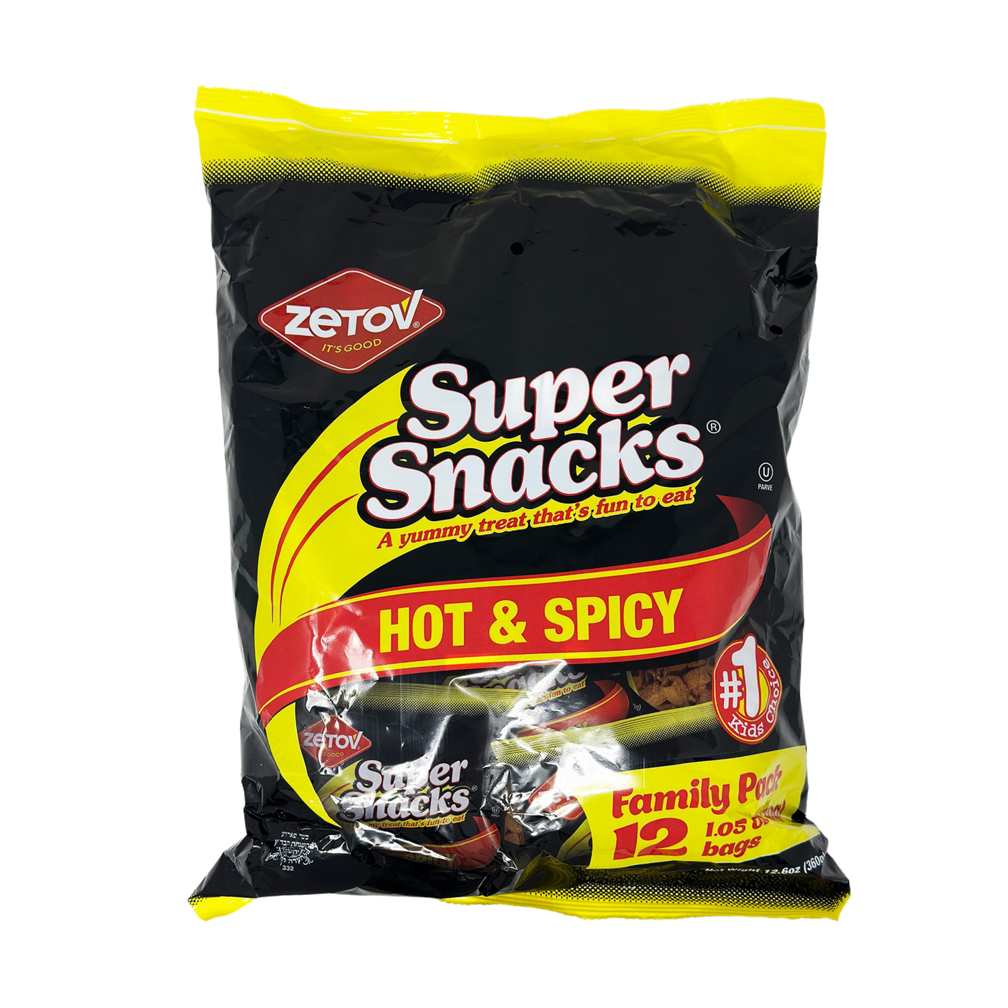 Zetov Super Snacks Hot & Spicy Family Pack 12.6 oz