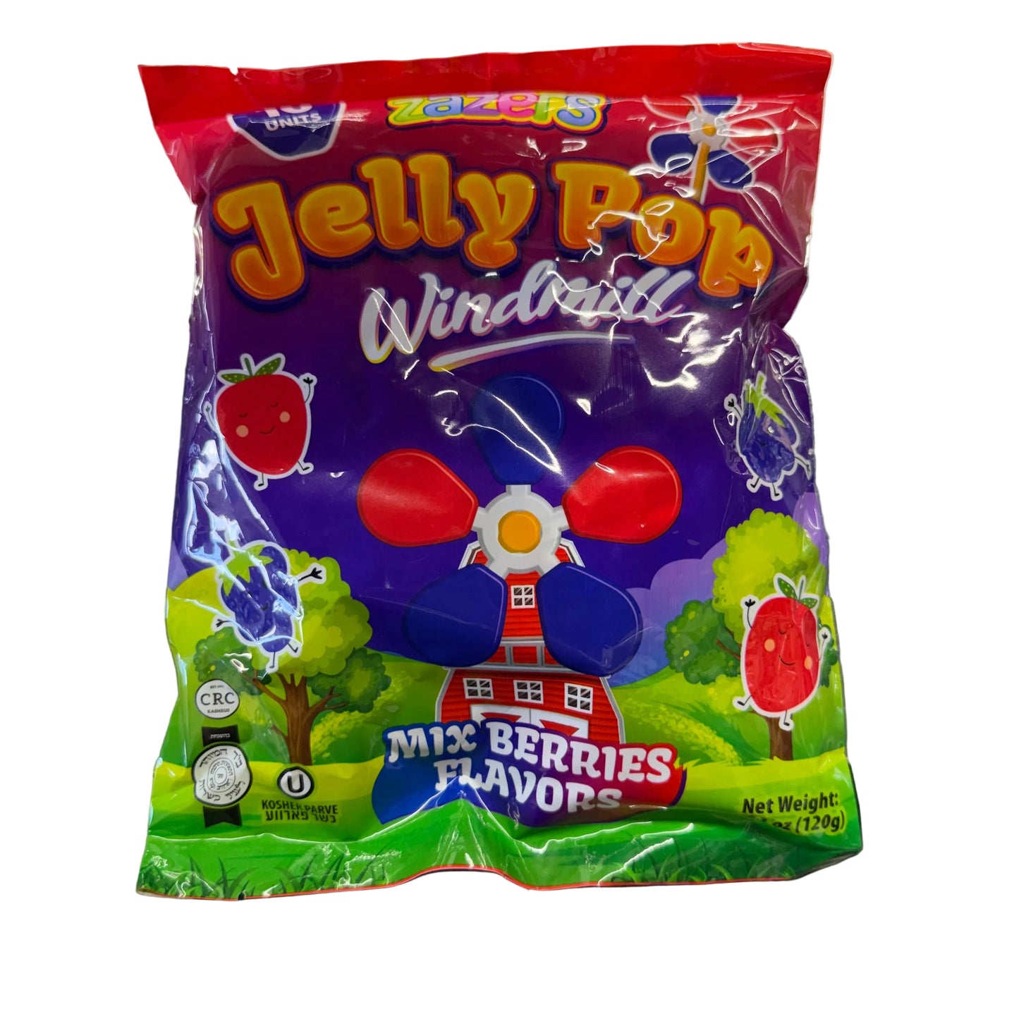 Zuckers Jelly Pop Windmill candy package 