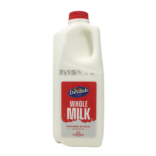 Devash Farms Whole Milk 64oz