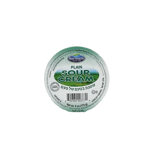 Norman's Natural Sour Cream 6 oz