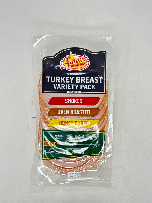 Aaron’s Turkey Breast Variety Pack 12oz