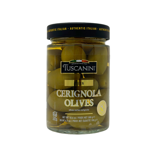 Tuscanini Cerignola Olives 10.6 oz