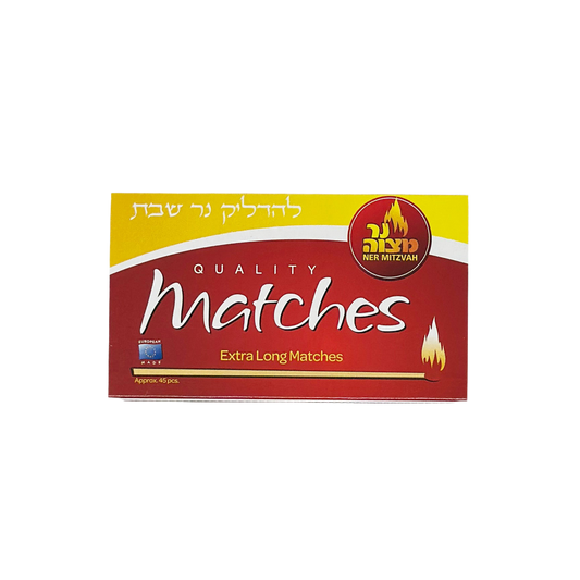 Ner Mitzvah Shabbos Quality Matches Extra Long