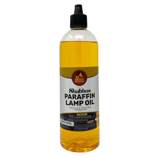 Ner Mitzvah Shabbos Paraffin Lamp Oil Yellow 32 fl oz