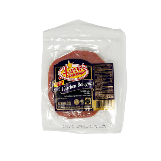 Aaron's Chicken Bologna 4 oz