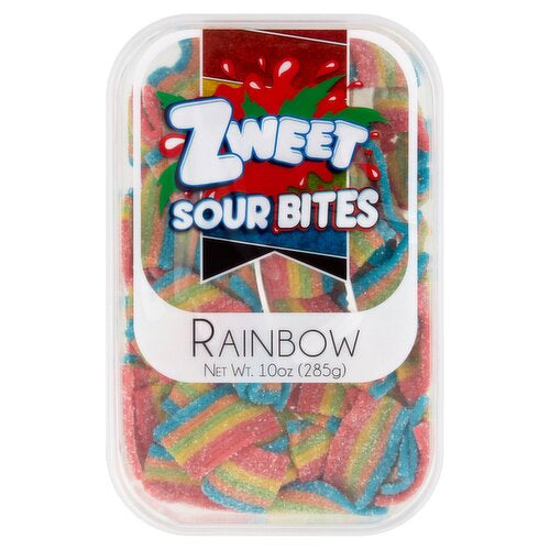 Zweet Sour Bites Rainbow 10 oz