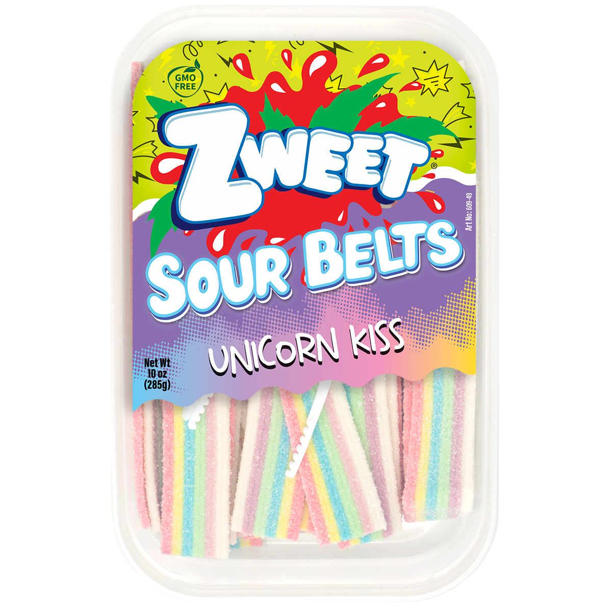 Zweet Sour Belts Unicorn Kiss 10 oz
