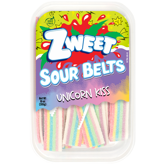 Zweet Sour Belts Unicorn Kiss 10 oz