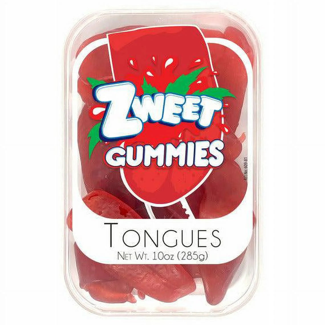 Zweet Gummies Tongues 10 oz