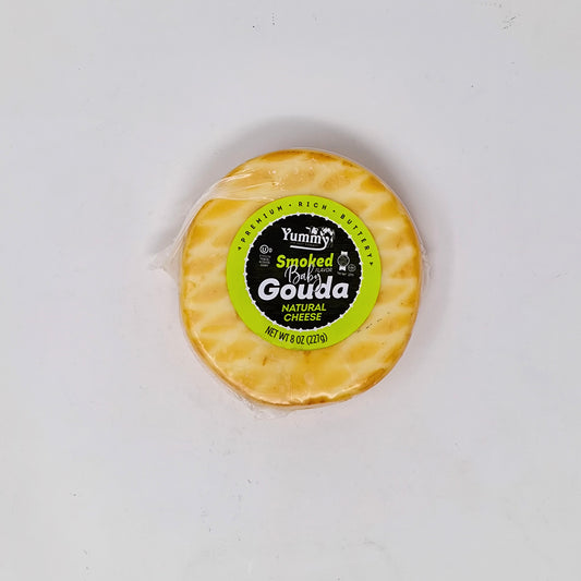 Yummy Smoked Baby Gouda 8 oz